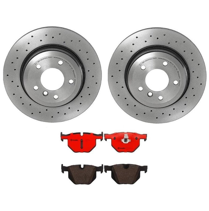 Brembo Brembo Disc Brake Pad and Rotor Kits KTX0171 Autofit