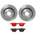 Brembo Brembo Disc Brake Pad and Rotor Kits KTX0171 Autofit