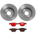 Brembo Brembo Disc Brake Pad and Rotor Kits KTX0177 Autofit