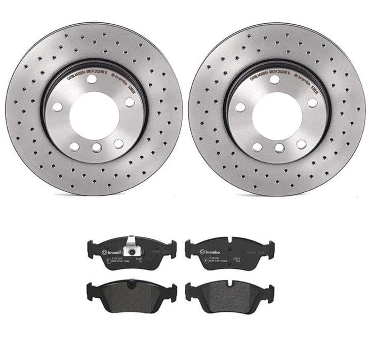 Brembo Brembo Disc Brake Pad and Rotor Kits KTX4000 Autofit