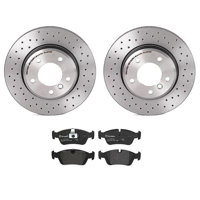 Brembo Brembo Disc Brake Pad and Rotor Kits KTX4002 Autofit