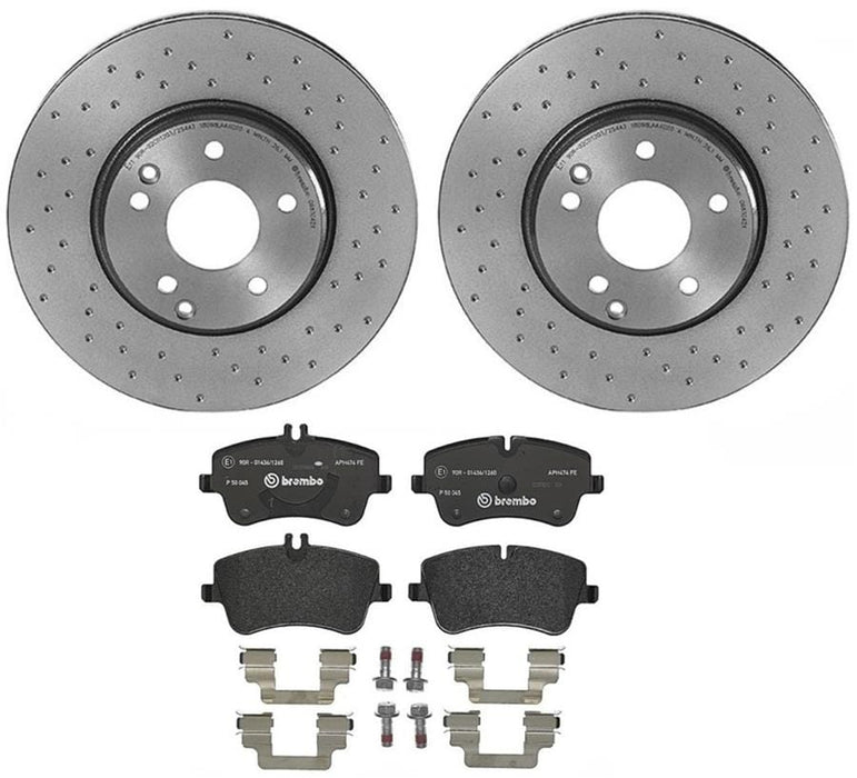 Brembo Brembo Disc Brake Pad and Rotor Kits KTX4004 Autofit