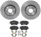 Brembo Brembo Disc Brake Pad and Rotor Kits KTX4004 Autofit