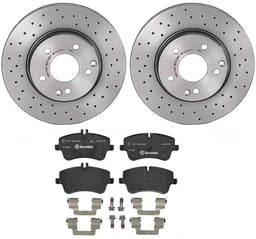 Brembo Brembo Disc Brake Pad and Rotor Kits KTX4005 Autofit