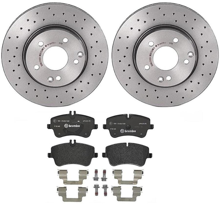 Brembo Brembo Disc Brake Pad and Rotor Kits KTX4005 Autofit