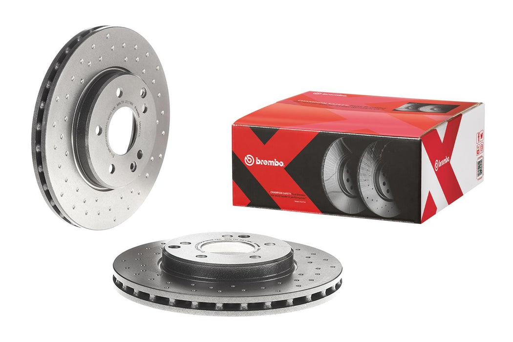 Brembo Brembo Disc Brake Pad and Rotor Kits KTX4007 Autofit