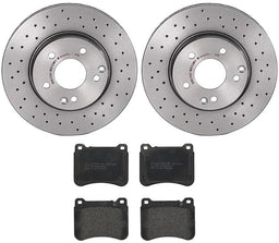 Brembo Brembo Disc Brake Pad and Rotor Kits KTX4007 Autofit