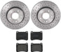 Brembo Brembo Disc Brake Pad and Rotor Kits KTX4007 Autofit