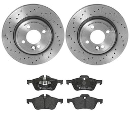 Brembo Brembo Disc Brake Pad and Rotor Kits KTX4008 Autofit