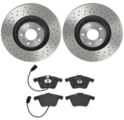 Brembo Brembo Disc Brake Pad and Rotor Kits KTX4009 Autofit