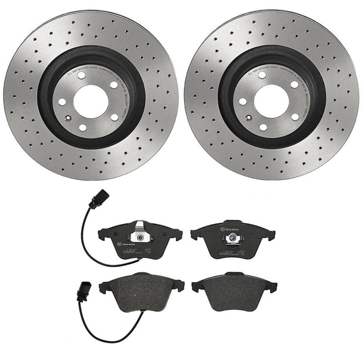 Brembo Brembo Disc Brake Pad and Rotor Kits KTX4009 Autofit