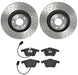 Brembo Brembo Disc Brake Pad and Rotor Kits KTX4009 Autofit