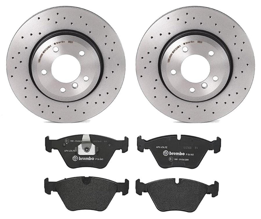 Brembo Brembo Disc Brake Pad and Rotor Kits KTX4010 Autofit