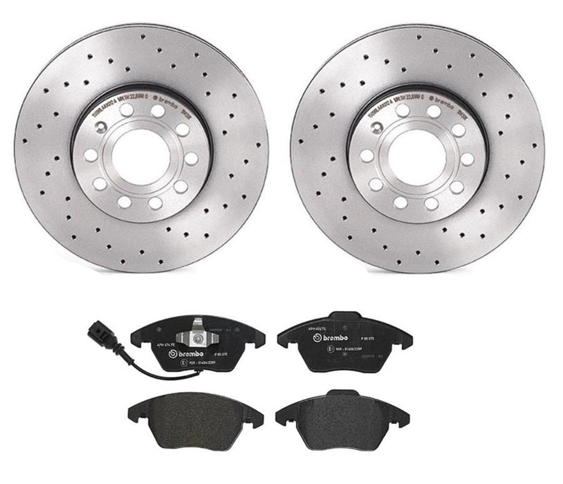 Brembo Brembo Disc Brake Pad and Rotor Kits KTX4011 Autofit