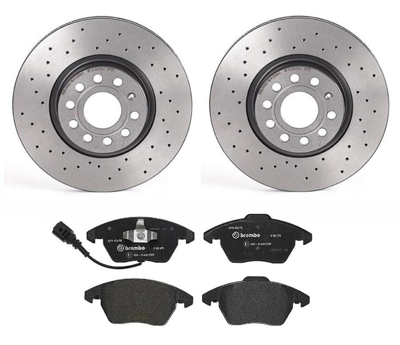 Brembo Brembo Disc Brake Pad and Rotor Kits KTX4012 Autofit