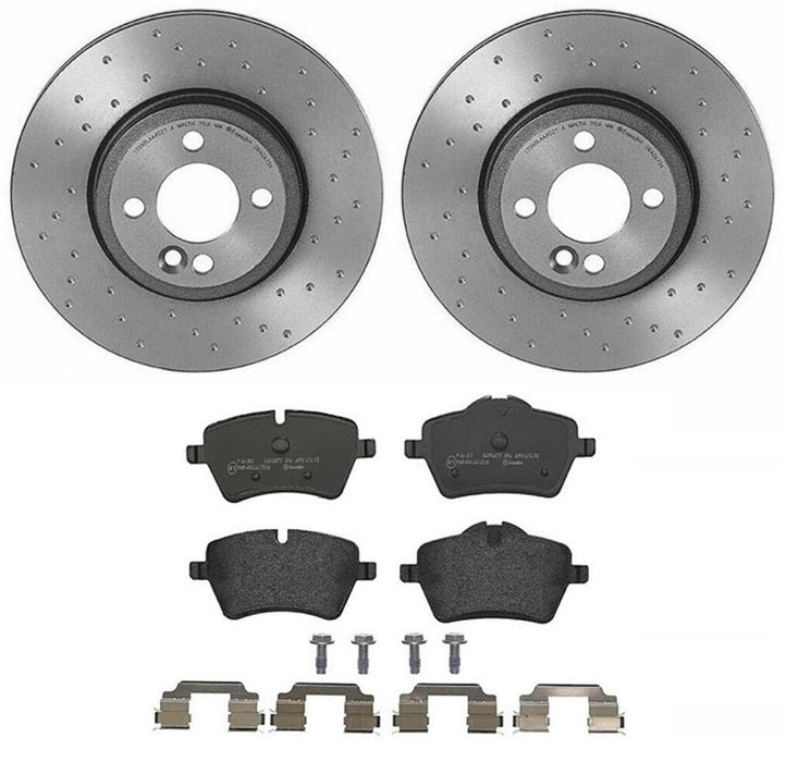 Brembo Brembo Disc Brake Pad and Rotor Kits KTX4014 Autofit