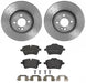 Brembo Brembo Disc Brake Pad and Rotor Kits KTX4014 Autofit
