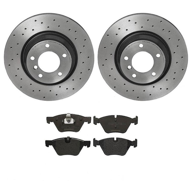 Brembo Brembo Disc Brake Pad and Rotor Kits KTX4015 Autofit