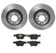 Brembo Brembo Disc Brake Pad and Rotor Kits KTX4015 Autofit