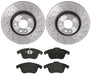 Brembo Brembo Disc Brake Pad and Rotor Kits KTX4016 Autofit