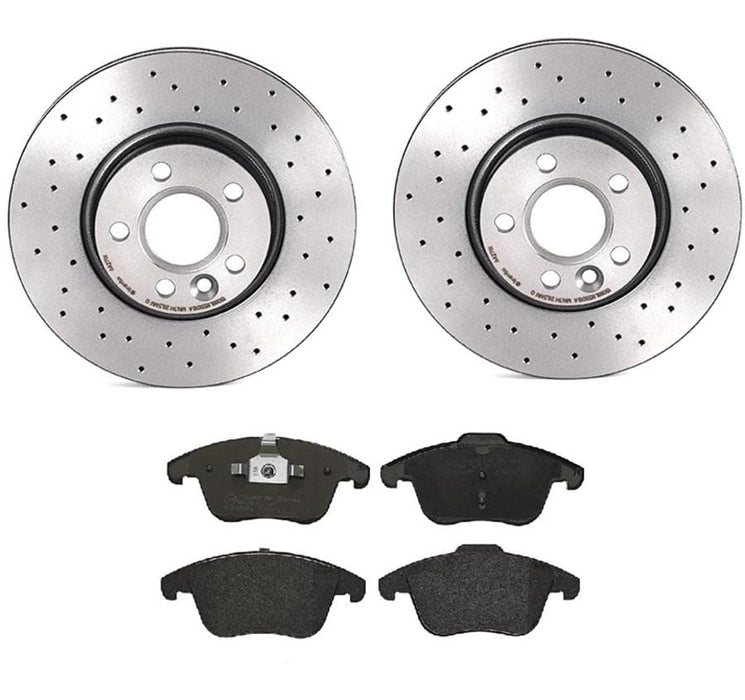 Brembo Brembo Disc Brake Pad and Rotor Kits KTX4017 Autofit