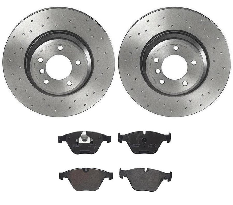 Brembo Brembo Disc Brake Pad and Rotor Kits KTX4018 Autofit