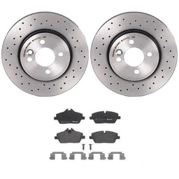 Brembo Brembo Disc Brake Pad and Rotor Kits KTX4020 Autofit