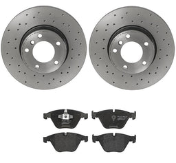Brembo Brembo Disc Brake Pad and Rotor Kits KTX4021 Autofit