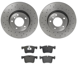 Brembo Brembo Disc Brake Pad and Rotor Kits KTX4022 Autofit