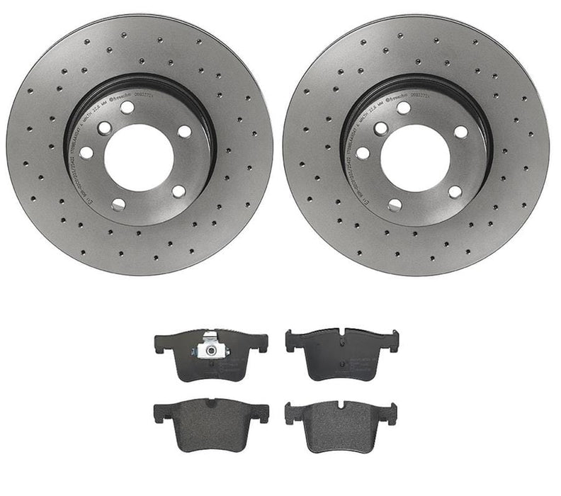 Brembo Brembo Disc Brake Pad and Rotor Kits KTX4022 Autofit