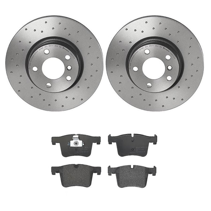 Brembo Brembo Disc Brake Pad and Rotor Kits KTX4023 Autofit