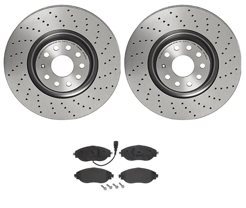 Brembo Brembo Disc Brake Pad and Rotor Kits KTX4024 Autofit