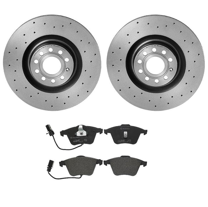 Brembo Brembo Disc Brake Pad and Rotor Kits KTX4025 Autofit