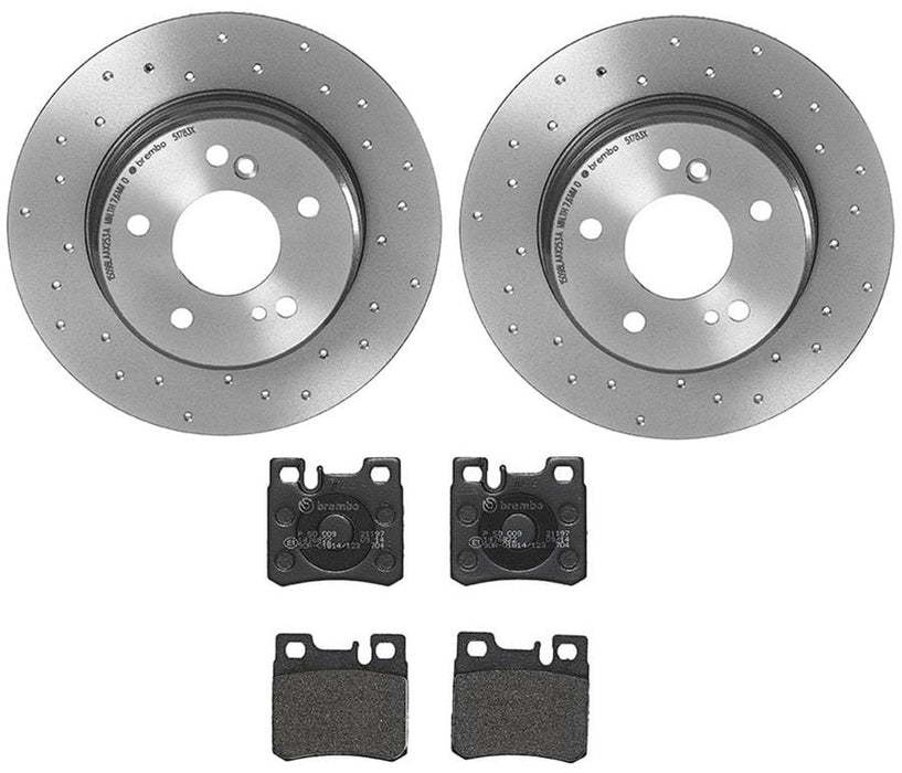 Brembo Brembo Disc Brake Pad and Rotor Kits KTX4026 Autofit