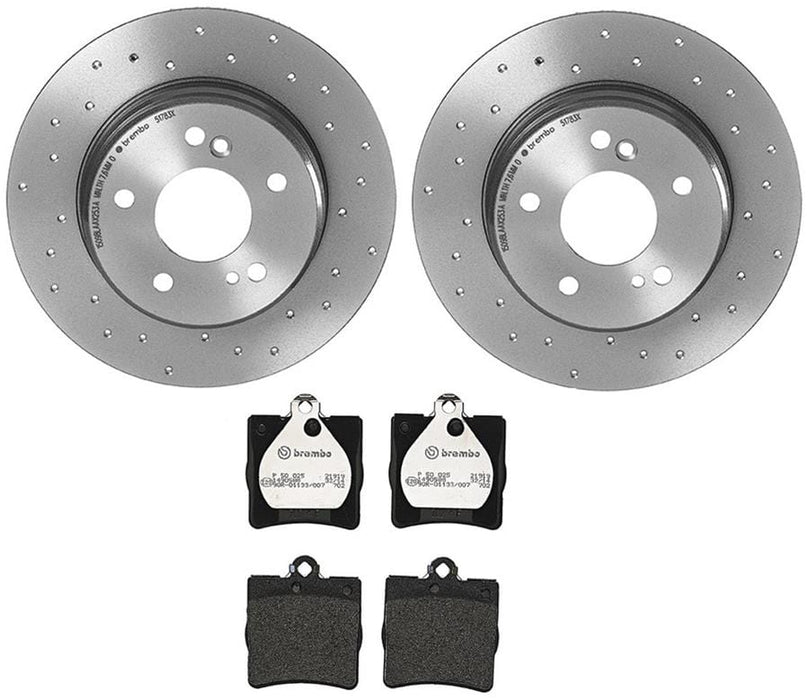 Brembo Brembo Disc Brake Pad and Rotor Kits KTX4027 Autofit
