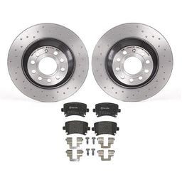 Brembo Brembo Disc Brake Pad and Rotor Kits KTX4032 Autofit