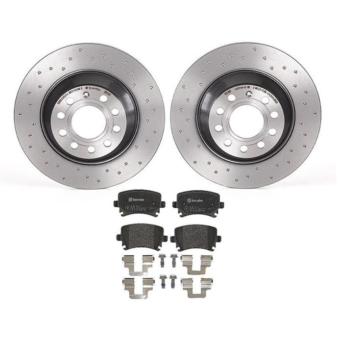 Brembo Brembo Disc Brake Pad and Rotor Kits KTX4032 Autofit