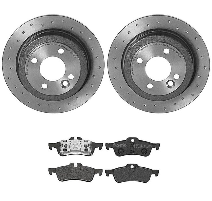 Brembo Brembo Disc Brake Pad and Rotor Kits KTX4033 Autofit