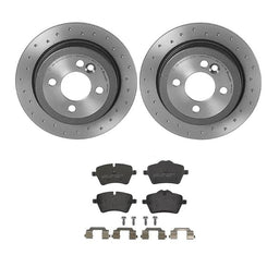 Brembo Brembo Disc Brake Pad and Rotor Kits KTX4034 Autofit