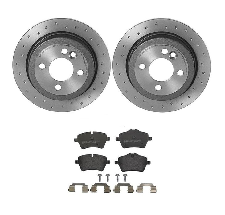 Brembo Brembo Disc Brake Pad and Rotor Kits KTX4034 Autofit