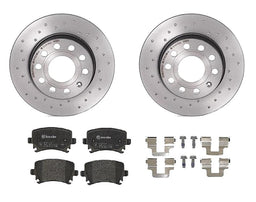 Brembo Brembo Disc Brake Pad and Rotor Kits KTX4035 Autofit