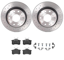 Brembo Brembo Disc Brake Pad and Rotor Kits KTX4036 Autofit