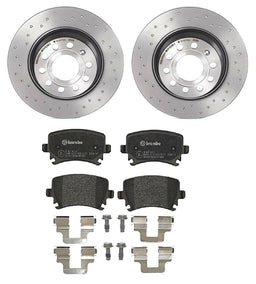 Brembo Brembo Disc Brake Pad and Rotor Kits KTX4037 Autofit