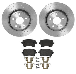 Brembo Brembo Disc Brake Pad and Rotor Kits KTX4039 Autofit