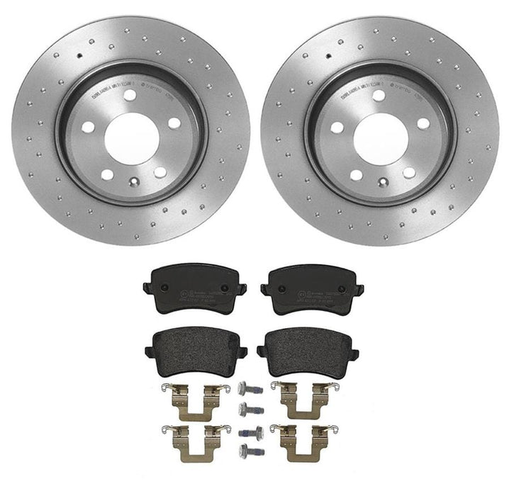 Brembo Brembo Disc Brake Pad and Rotor Kits KTX4039 Autofit