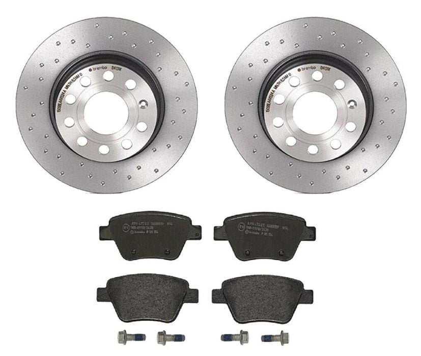 Brembo Brembo Disc Brake Pad and Rotor Kits KTX4040 Autofit
