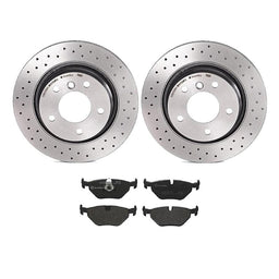 Brembo Brembo Disc Brake Pad and Rotor Kits KTX4042 Autofit