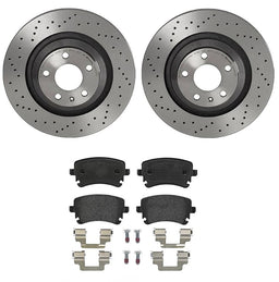 Brembo Brembo Disc Brake Pad and Rotor Kits KTX4043 Autofit
