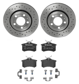 Brembo Brembo Disc Brake Pad and Rotor Kits KTX4047 Autofit