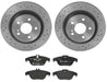 Brembo Brembo Disc Brake Pad and Rotor Kits KTX4048 Autofit